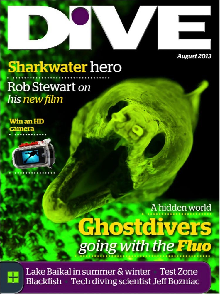 Dive Magazine Cover August 2013