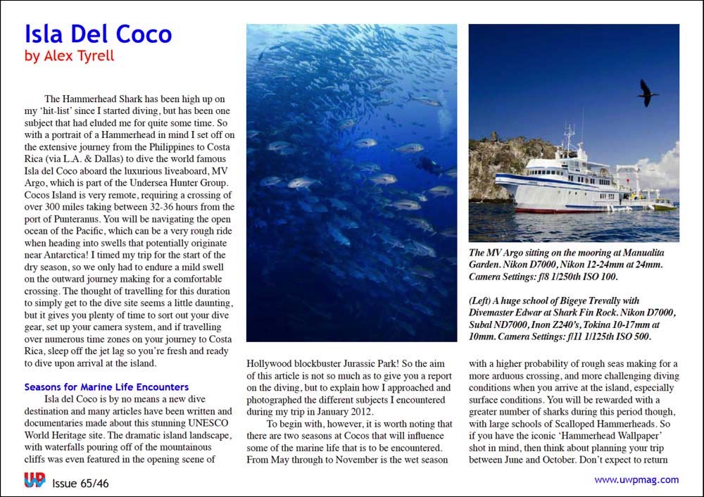 UWP Issue 65 Isla Del Coco